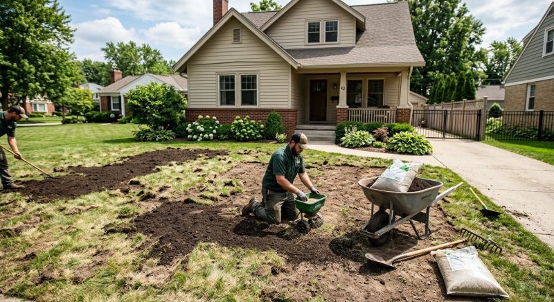 Lawn Regrading Service